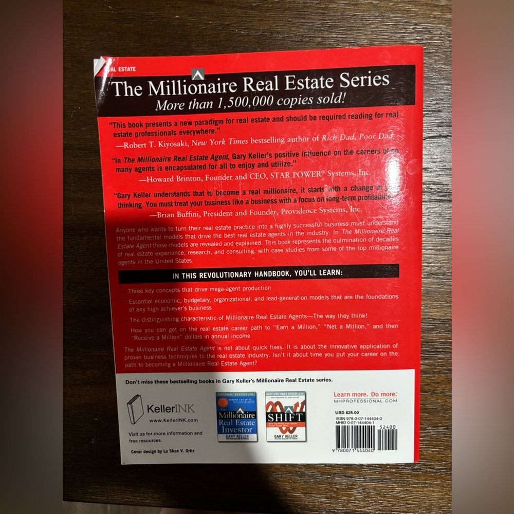 The Millionaire Real Estate Agent Book - Picture 2 of 2